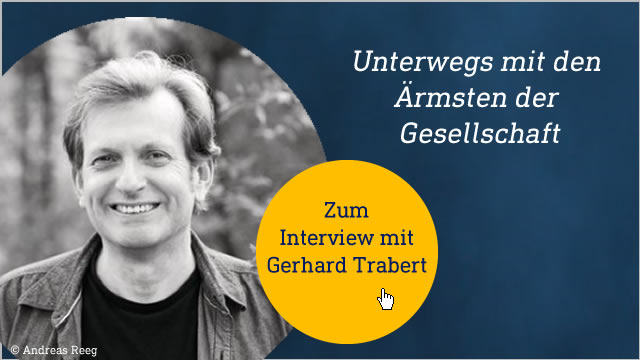 Der Straßen-Doc. Interview mit Gerhard Trabert.