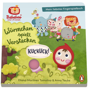 Bababoo and friends - Würmchen spielt Verstecken. Kuckuck! - Mein liebstes Fingerspielbuch von Anna Taube