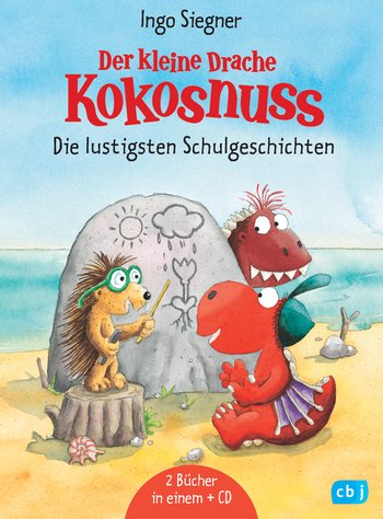Der kleine Drache Kokosnuss - Die lustigsten Schulgeschichten - Set von Ingo Siegner