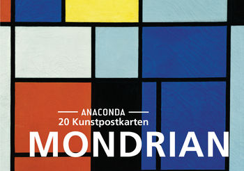 Postkarten-Set Piet Mondrian von 