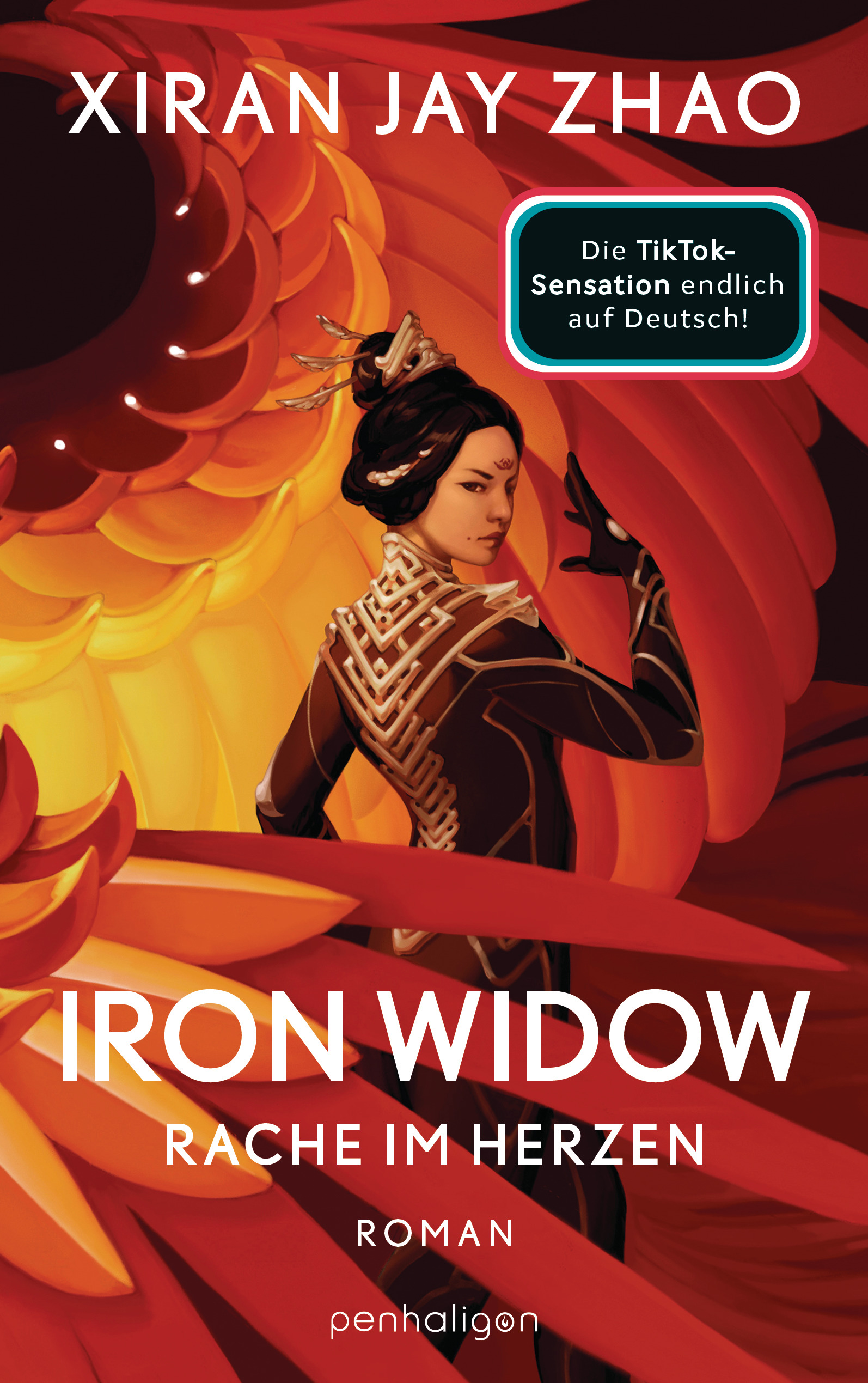 Bücherblog. Neuerscheinungen. Buchcover. Iron Widow - Rache im Herzen (Band 1) von Xiran Jay Zhao. Fantasy. penhaligon.
